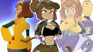 KIT has a good relationship even with her enemies (GAMEOVERSE / comic fandub)