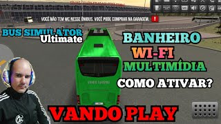 Bus Simulator Ultimate - Answering questions - Restroom (toilet) - how to turn on Wi-Fi and multi... screenshot 2