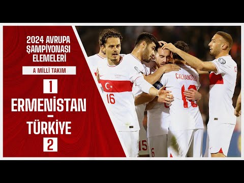 ÖZET I Ermenistan 1-2 Türkiye I 2024 Avrupa Şampiyonası Elemeleri