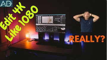 Easy DaVinci Resolve Hack to Edit 4K Video In 1080 Settings