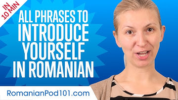 ALL Phrases to Introduce Yourself like a Native Romanian Speaker