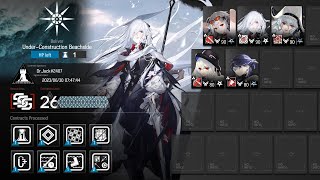 Arknights CC#11 Perma Map Risk 26 Abyssal Hunters Only Clear