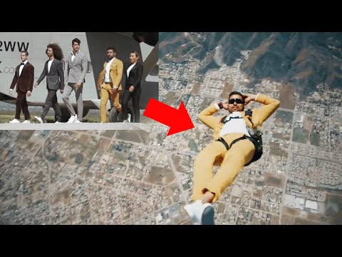空でファッションショーをしてみたwww [落下] Fashionshow in the sky