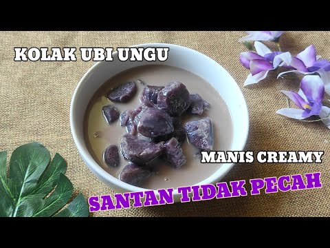 Resep Kolak Ubi Ungu Simple