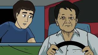 TRUE Bus(Jeepney) Horror Story Animated