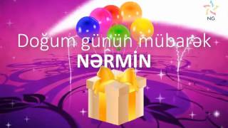 Doğum günü videosu - NƏRMİN