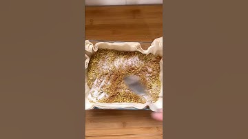 quick and easy baklave recipe 🎥therecipeclubofficial #baklava #shorts