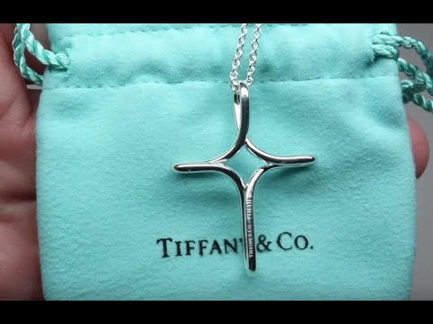 tiffany cross necklace