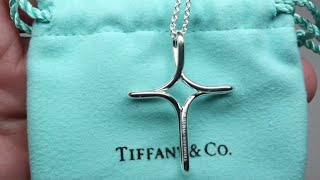 tiffany infinity cross necklace