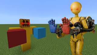 Poppy Playtime The Player Girl Addon in Minecraft PE