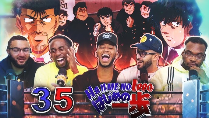 Hajime No Ippo Ep 35 The Counting Journey Reaction/Review 