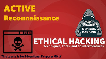 Active Reconnaissance - Ethical Hacking - CEH Basics - Kali Linux 2022.04 - Windows 11