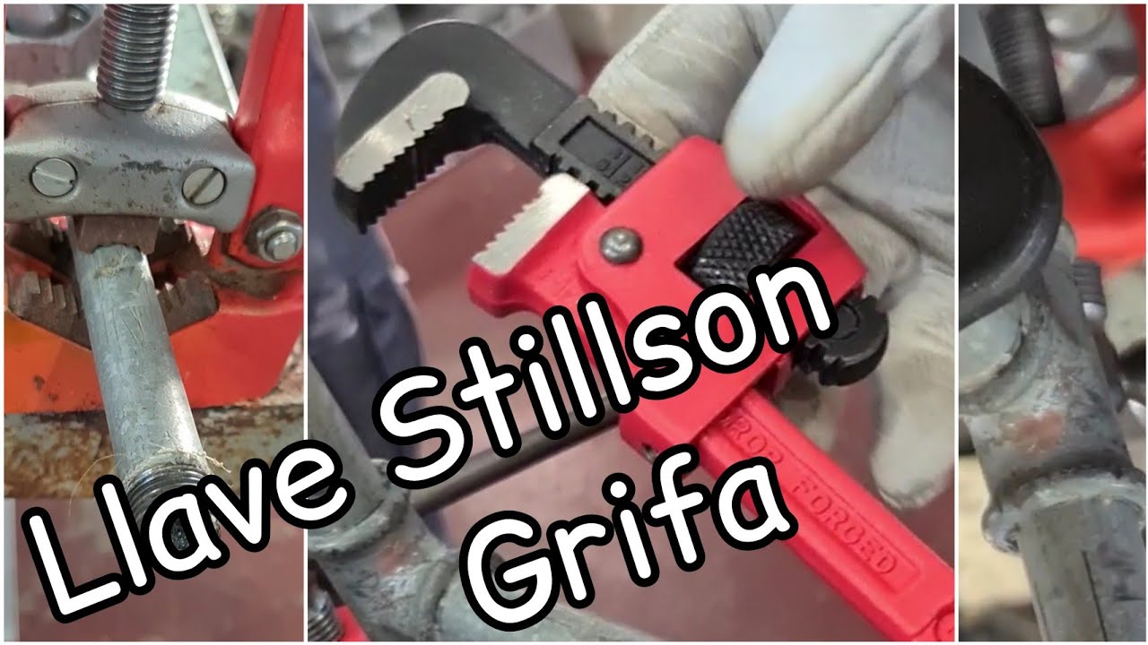 🧑🏻‍🔧💦Trabajo con llave Grifa o Stillson #fontanería_básica 