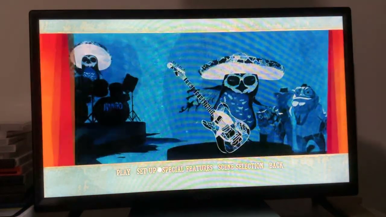 Rango 2011 DVD Menu Walkthrough (2017 Reprint)