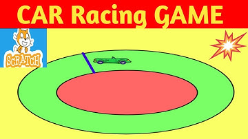 5  CAR Racing Game   Scratch Tutorial for Beginners in HINDI   #Easytronic Tutorial