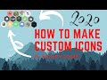 How To Make Custom Icons For Honeycomb 2020 (Easy) (Tutorial)