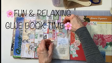 How to Use a Master Board in a Glue Book | Creative Junk Journaling