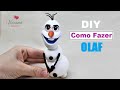 Olaf de Biscuit  Frozen 2 - Viviana Biscuit porcelana fria pasta francesa / SEM MOLDE