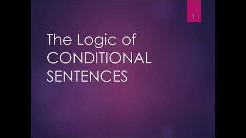 The Logic of Conditional Statements: Necessary and Sufficient Conditions