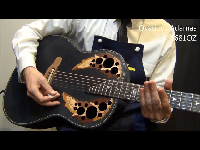 Ovation Adamas 1681OZ 尾崎豊シグネチャーモデル【オットリーヤ