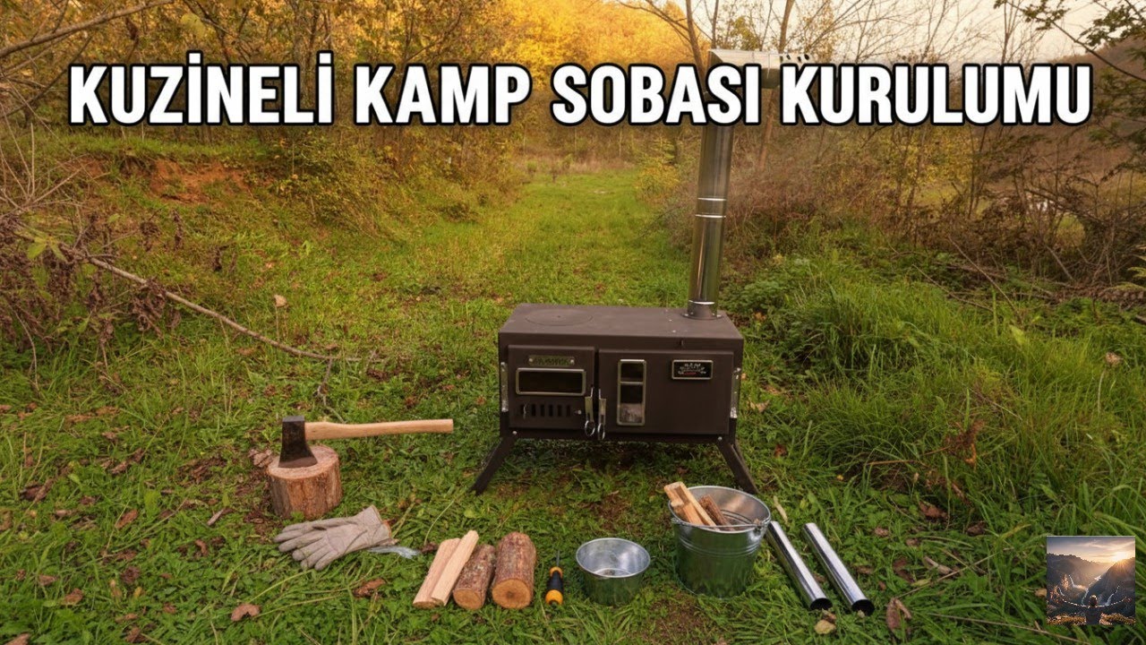 Kayıp Rota'nın Yeni Ekipmanı: Doğada Fırın Keyfi! (Kuzineli Kamp Sobası Kurulumu)