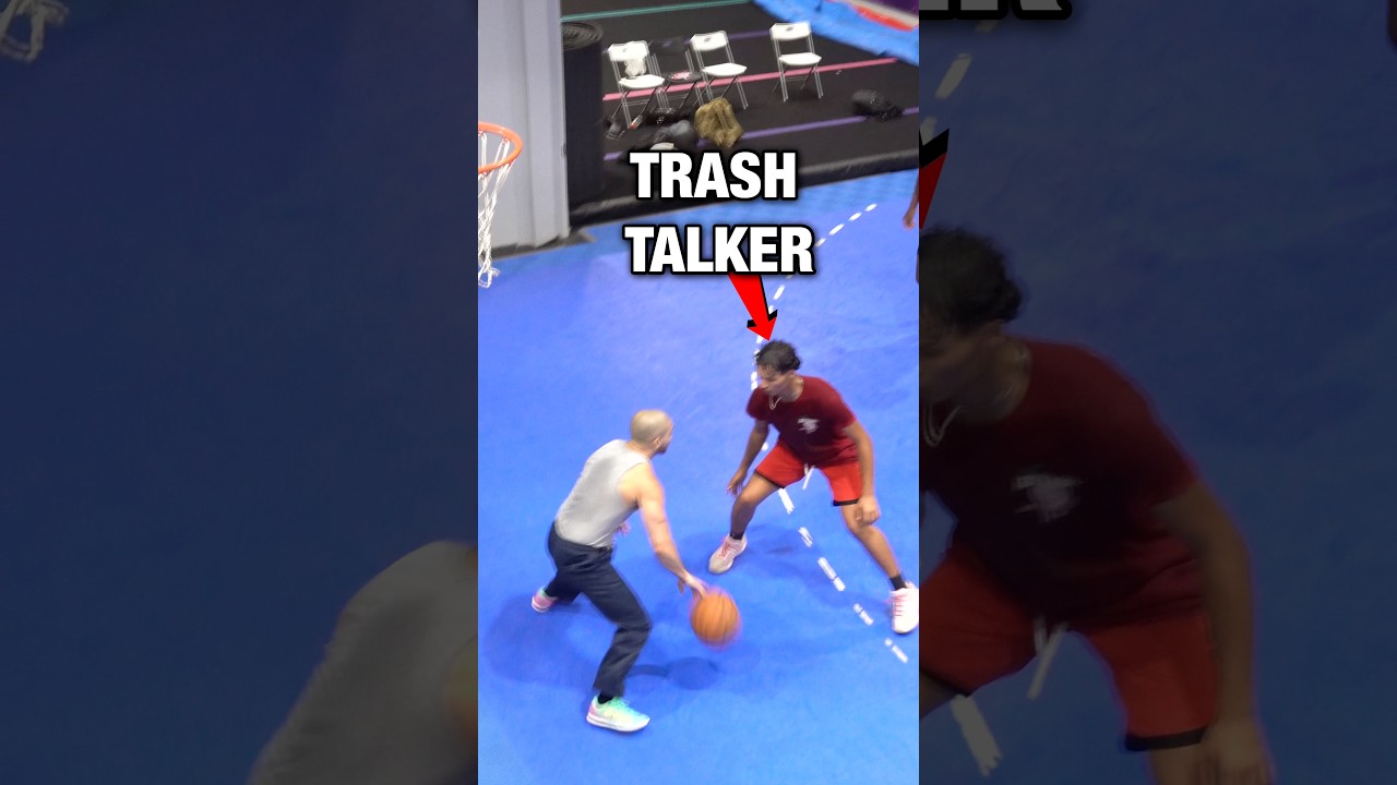 Trash Talkers Got Karma? @GymMenace04 #marthreenez #basketballtrashtalk #trashtalkers #basketball