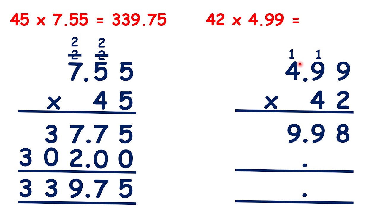 How To Multiply Multiple Numbers