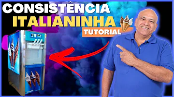 Qual a consistência do sorvete?