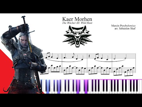 Kaer Morhen The Witcher III Piano Cover 