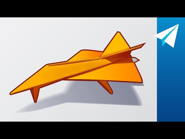 Paper Jet With Retractable Landing Gear That Flies! How To Fold Diamondback  Alpha By Jayson Merrill - Youtube