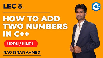 C++ adding two numbers (Urdu/ Hindi)