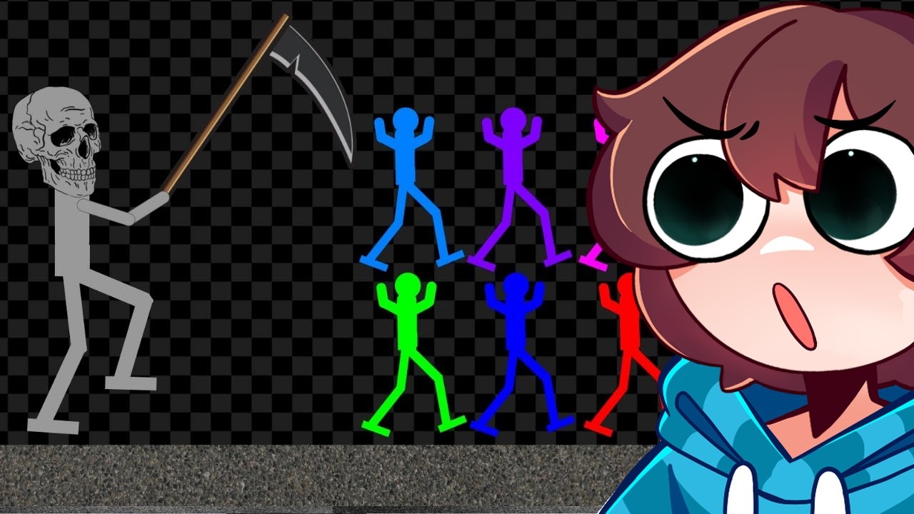 Stickman Rey ¿QUÉ STICKMAN SOBREVIVE A LA MUERTE? - YouTube