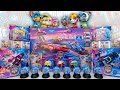 Paw Patrol Toy Collection and Aircraft Carrier HQ Headquarter Unboxing and Review no talking ASMR