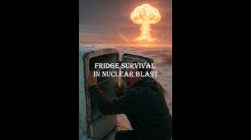 Using Fridge In Nuclear Explosion? #nuclear #nucleaire #fridge #savings #ai #explanation #animation