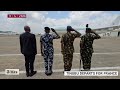 VIDEO: Tinubu departs for France
