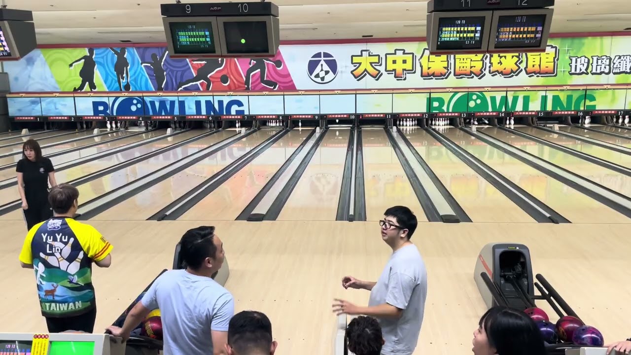 大中暗工教BOWLING TIME1/15第二局