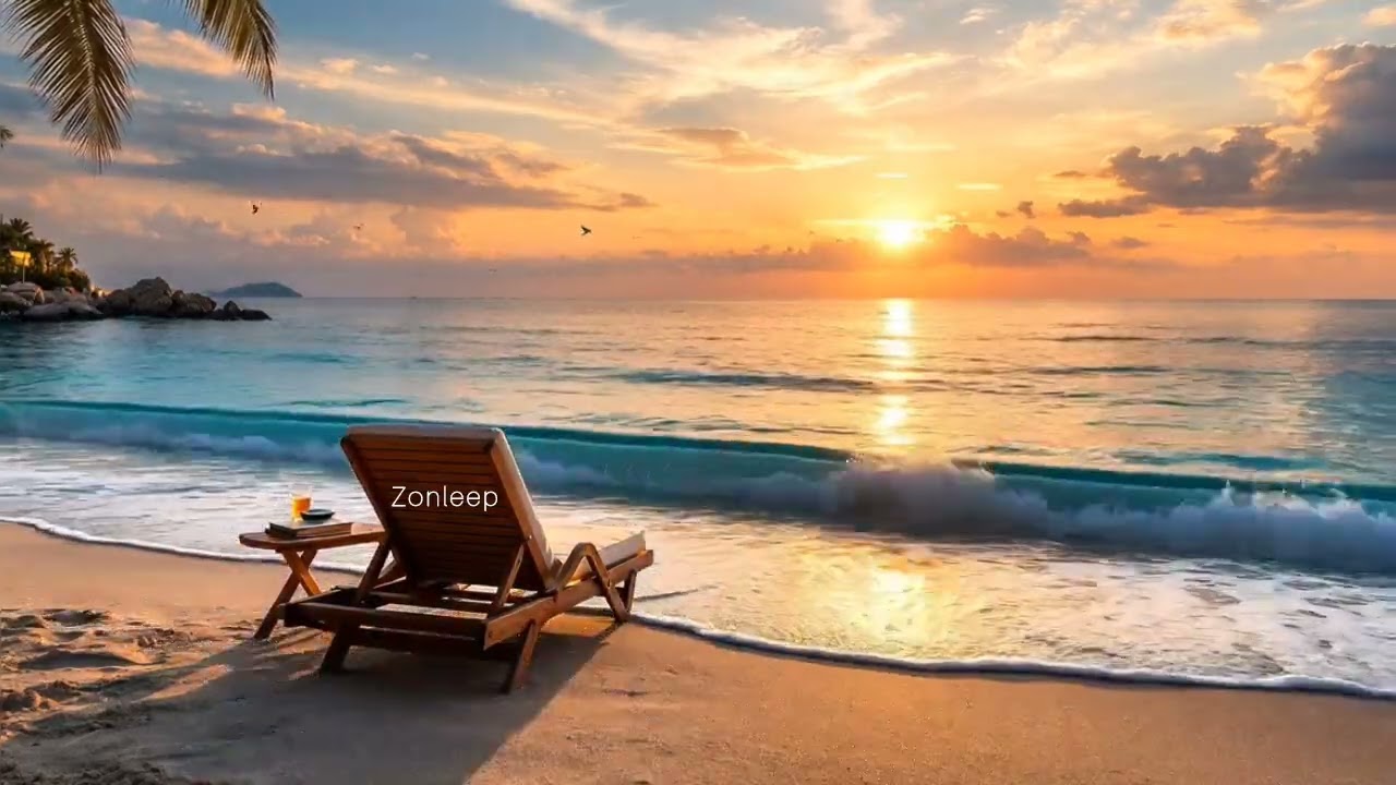 Ocean Waves for Deep Relaxation Peaceful Sea Sounds #sleepmusic#rainoundforsleep #calmnightmusic  