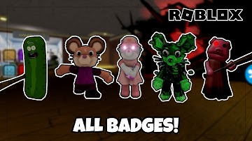 How to Get All 12 Badges in An Interactive Piggy RP - Roblox