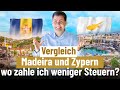 Vergleich Madeira und Zypern. Auswandern und Firmengründung in 2025. #auswandern #zypern #madeira
