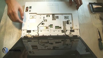 Fujitsu-Siemens Amilo Pa 3553 - Disassembly and cleaning