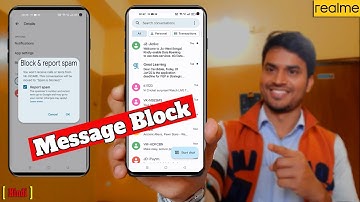 Realme me Message Block Kaise Kare | How to Unblock SMS on Realme?