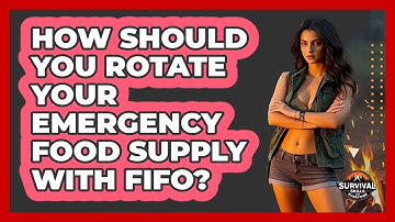 How Should You Rotate Your Emergency Food Supply With FIFO? - Survival Skills for Everyone