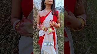 #bts #photography #agomoni #makeup #mua #model #sharodiya 🥰 Agomoni BTS😲