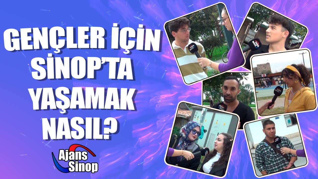 Sinop Sokak Röportajları | GENÇLER İÇİN SİNOP'TA YAŞAMAK NASIL?