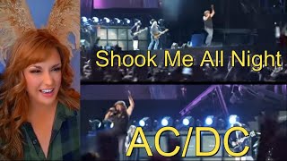 Reaction ~ AC/ DC ~  Shook Me All Night ~ Riverplate 2009