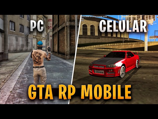 FINALMENTE!! GTA RP 5 ANDROID🔥 COMO JOGAR GTA RP NO CELULAR