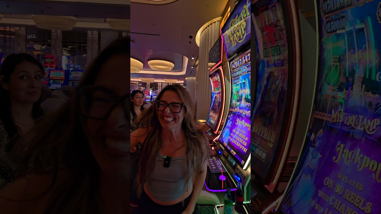 I just hit the CRAZIEST Jackpot EVER on $1 Million Monopoly!!#slots #vegas #casino