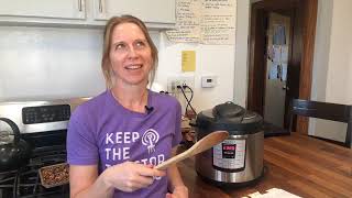 How to Do Quick Release with the Instant Pot (DEMO)