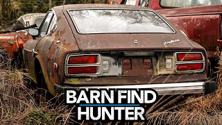 Datsun Dreamland: Tom finds a large collection of 510's and Z Cars | Barn Find Hunter Ep. 98