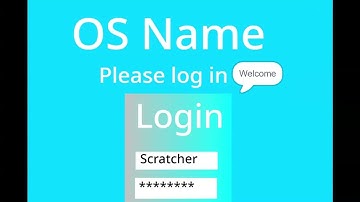 Scratch - How to make an OS - Part 1 (Boot sequence and login screen)